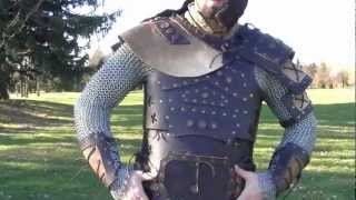 Les Artisans dAzure  Barbarians Leather Armor  Armure Barbare [upl. by Diba]