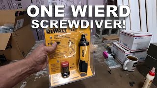 Review DeWalt’s Weird Gyroscopic Screwdriver Too Late [upl. by Shae954]