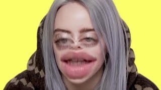 Billie Eilish Genius Meme DISTORTED [upl. by Mashe]