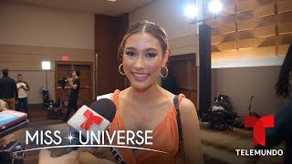 Exclusive Interview Miss Indonesia 2019 Frederika Cull  Miss Universo 2019  Telemundo [upl. by Sialac915]