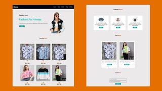 Responsive Ecommerce Website Using HTML CSS and JavaScript in Hindi  Ecommerce Website HTML CSS [upl. by Ellatsirhc]