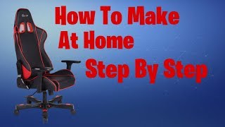 How to make your own gaming chair at home Step by step [upl. by Yeoz530]