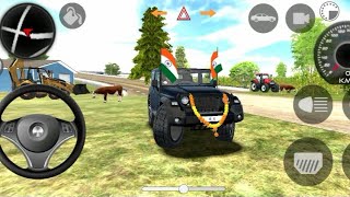 modified Mahindra Black Mahindra 😈 Indian Carwala games Simulator 3D  New Game [upl. by Alyahs60]