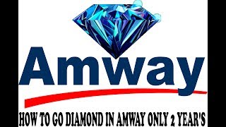 HOW TO GO DIAMOND IN AMWAY ONLY 2 YEARS  7 TIPS amp TRICKS [upl. by Inoue]