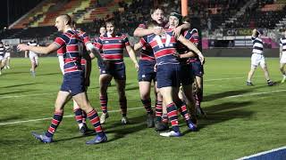 Reaching the pinnacle of school rugby  Action from the StoneX Stadium [upl. by Aronal]