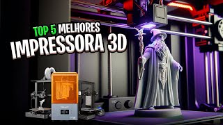 Revelamos as 5 MELHORES Impressoras 3D de 2024 Veja Antes de Comprar ✅ [upl. by Delaney852]