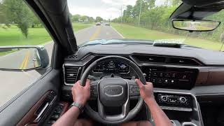 2025 GMC Sierra 1500 Denali Ultimate POV Test Drive 62 V8 Driving Impressions Acceleration [upl. by Niarb492]