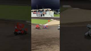 RC Sprint cars  Start of the race rc sprint ovalrc [upl. by Longwood435]