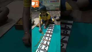 combining quantities ampwritten symbols1090 using sequin board B [upl. by Ramled]