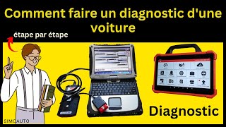 Comment faire un diagnostic dune voiture à laide dun appareil de diagnostic  étape par étape [upl. by Eerazed73]