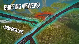 We Griefed Viewers Of Me New Giga Line  ARK OFFICIAL SMALL TRIBES [upl. by Boiney254]