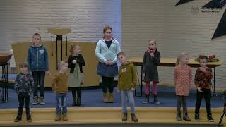 Kinderen zingen Onder de vleugels van het oude Bethlehem [upl. by Avevoneg]