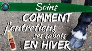 Comment jentretiens ses sabots en hiver [upl. by Nesnar]