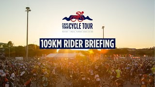 109km Cape Town Cycle Tour Cycle Tour Rider Brief 2024 [upl. by Mcgill291]