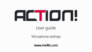 Microphone settings  Action Screen Recorder [upl. by Reave904]