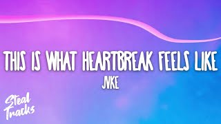 JVKE  this is what heartbreak feels like pretty little liar Lyrics [upl. by Aizirk660]