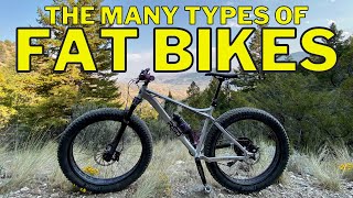 How To Choose A Fat Bike Bikepacking Full Suspension Trail And More  Fat Bike 101 [upl. by Asirac165]