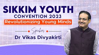 Sikkim Youth Convention 2023  Dr Vikas Divyakirti [upl. by Adiraf]