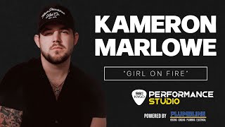 Kameron Marlowe  quotGirl On Firequot  KYGO Performance Studio [upl. by Ettevy]