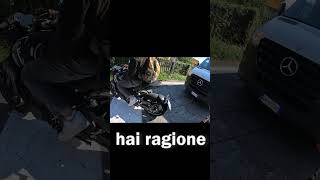 Dopo 10 minuti ce labbiamo fatta shorts bike bikelife viralvideo viralshorts yamaha mt03 [upl. by Annaul]