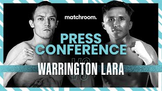 Josh Warrington vs Mauricio Lara plus undercard press conference [upl. by Iram]