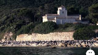 Spiaggia di Portonovo Ancona  Riviera del Conero TV [upl. by Idzik]