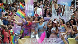 Amsterdam Canal Parade  Pride Amsterdam 2024 the whole parade from start to finish [upl. by Orimlede]