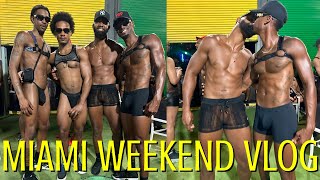 Miami Weekend Vlog  Deviant Party  Nude Beach With Rhobert amp Dustin  Fit Safe Space Event amp More [upl. by Rimaa]