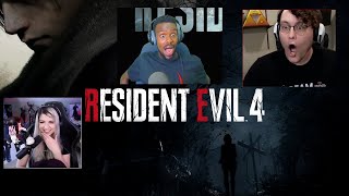 Resident Evil 4 Remake Announcement Trailer Gamers Live Reaction at State of Play 2022 [upl. by Ayhdnas774]