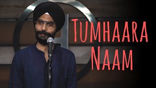 quotTumhaara Naamquot  Amandeep Singh ft Samuel  UnErase Poetry [upl. by Komara619]