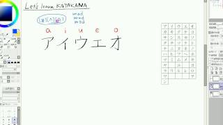 How to Read Japanese  Lesson3  Katakana A Ka Sa [upl. by Yortal]