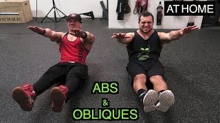 Intense 5 Minute At Home Abs amp Obliques Workout [upl. by Dell]