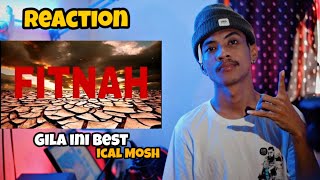 Fitnah  Ical Mosh Official Lyrics Video  Reaction Indonesia  terbaik❗ [upl. by Marquez570]