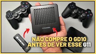 GAME BOX G11  Análise TOP e comparação com o GAME STICK 4K GD10 3D  CONSOLE GAMEBOX G11 [upl. by Adlesirk]