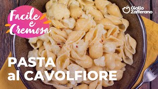 PASTA con CAVOLFIORE  pochi INGREDIENTI per un piatto SUPER CREMOSO🥰🌿🤍 [upl. by Airrat]