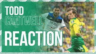 Norwich City 14 Atalanta BC  Todd Cantwell Reaction [upl. by Past219]