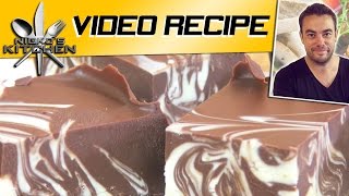 Double Chocolate Fudge 3 Ingredients [upl. by Nolur]