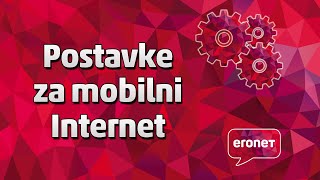 ERONET  Postavke za mobilni Internet [upl. by Sakiv]