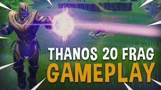 Thanos 20 Frag Gameplay  Fortnite Battle Royale  Ninja [upl. by Inga]