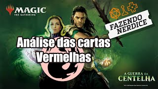 Análise das Cartas Vermelhas de Guerra da Centelha  MTGWAR [upl. by Hemetaf]