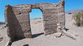 Abandoned Ashford Mills Ruins Death Valley 1039 [upl. by Maxey46]