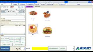 AKINSOFT WOLVOX Restoran Kurye Ekranı Kullanımı [upl. by Ayam358]
