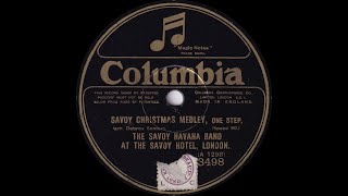 Savoy Havana Band  Savoy Christmas Medley One Step [upl. by Ahsenauj]