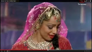 Ukraines Got Talent  Bollywood Mujra Kathak dance by Svetlana Tulasi [upl. by Anisah]