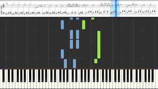 Joep Beving  Zoetrope Piano Tutorial Synthesia [upl. by Anigger]