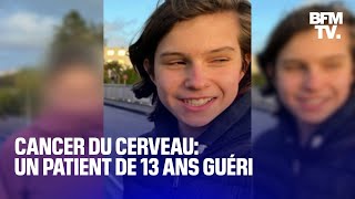 Lucas 13 ans guérit dun cancer du cerveau [upl. by Tnecillim]