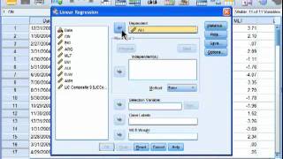 Multiple Regression  SPSS part 1 [upl. by Kcirdled]