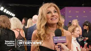 Connie Britton at the 76th Emmy Awards  TelevisionAcademycomInterviews [upl. by Meghann]