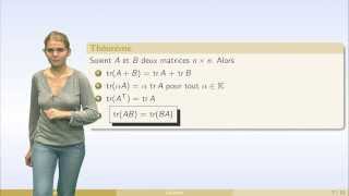 Matrices  partie 6  matrices triangulaires transposition trace matrices symétriques [upl. by Luapnoj712]