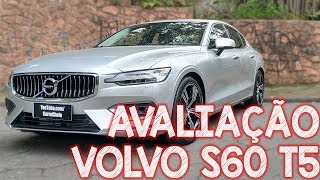 Avaliação Volvo S60 T5 2020  DIRIGE SOZINHO e é muito superior ao Fusion e Azera [upl. by Christina]